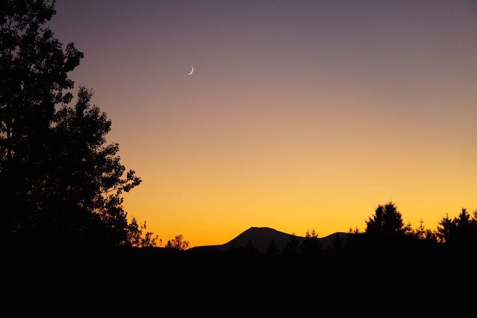 Sunset in Patten, Maine